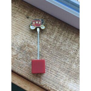 2005 Wells Fargo Bank Teller SWAG Promotional Picture Holder Stagecoach Vintage